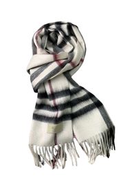 Winter cashmere designer scarf high-grade soft thick fashion mens womens luxury scarves neutral classic plaid large plaid cape B-7
