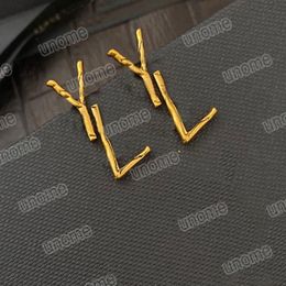 Fashion Gold Stud Earrings Pendant For Women S Earring Luxurys Designers Jewellery Handmade Earrings 925 Silver Needles High Quality299A