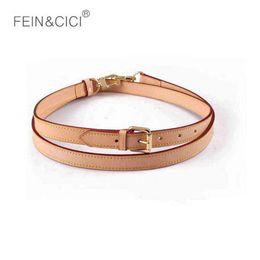 Bag strap 100% genuine leather cowskin brand handbag strap Replacement shoulder belts designer oxidation bag parts accessories 2112975