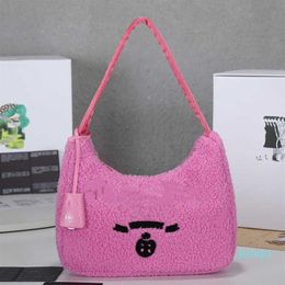 2022 High Quality New Luxury Fashion Ladies Shoulder Bags Re-Edition Handbag Messenger Bag Soft Terry Fabric women Mini Totes302u