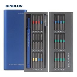 Schroevendraaier KINDLOV 26 In 1 Screwdriver Set Magnetic Slotted Phillips Torx Precision Screw Driver Bits Kit For iPad Phone Repair Hand Tools