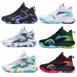 Fashion basketball shoes men's spring and summer youth couple sports shoes students sports competition training shoes for boys 113023a