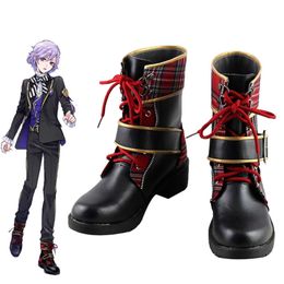 Twisted Wonderland Felmier Cosplay Shoes Pomefiore Sleep Kiss Epel Game Anime Short Boots