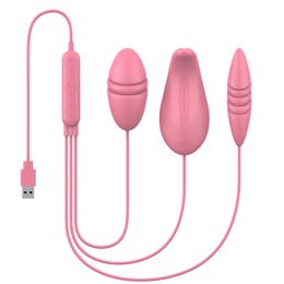 Sex Toy Massager Jump Egg Tongue Vibrator Usb Vibrating Love Balls Female g Point Vagina Clitoris Stimulator Strong Vibration Toys for Women