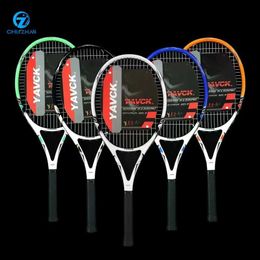 Tennis Rackets Integrated carbon composite tennis racket for men and women beginner competitive training online shootingL23118