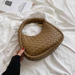 Woven Cassette BottegavVenetas Jodies with circular ring design high-end leather single shoulder crossbody bag Mirror Quality Square Crossbody Bag Electric head