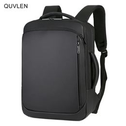 School Bags Backpack For Men Multifunctional Business Notebook USB Charging Waterproof Film Mens Backbag Casual Bag 231130