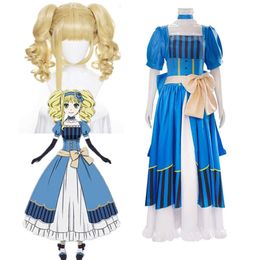 Butler Black Elizabeth Midford Cosplay Costume or Wig Headwear Kuroshitsuji Book of the Atlantic Lizzy Evening Dress