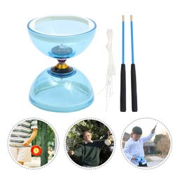 Yoyo Crystal Bearing Diabolo Juggling Toy Trick Beginner Chinese Yo Kids Toys Outdoor 231129