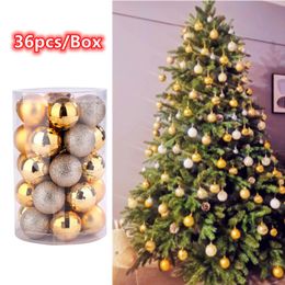 Christmas Decorations 34pcs Ball Set 4cm Decoration Tree Pendant