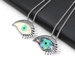 Pendant Necklaces Natural Shell Necklace Devil's Eye Mother Of Pearl Exquisite Charm Women Accessory Girls Wedding Party Jewelry