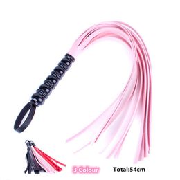 Massage products Fetish Leather Whip for Sexy Bdsm Bondage Adults Games Erotic Products to Men Women Gay Slave Roleplay Restraints Spanking Flirt