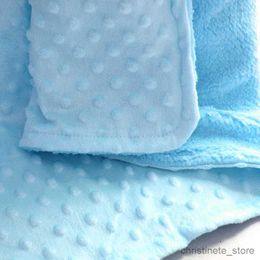 Blankets Swaddling Baby Blankets Warm Fleece Thermal Newborn Soft Stroller Sleep Cover Cartoon Beanie Infant Bedding Swaddle Wrap Kids Bath Towel R231130