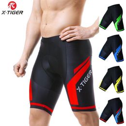 X-TIGER Cycling Shorts 5D Gel Pad Men Cycling Shorts Man Clothes MTB Quick-Dry Men Underpants Biker Men's247H