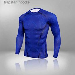 Men's Thermal Underwear Quick Drying Ski Underwear Men's Tracksuit Thermal Sports Shirt Fitness Slim Men Compression Underwear First Layer Long L231130