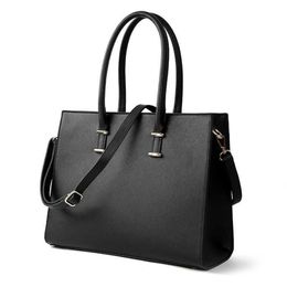 Laptop Bag Women 15 6-Inch Computer Work Handbag Leather Handbag Business Office Bag G09293204