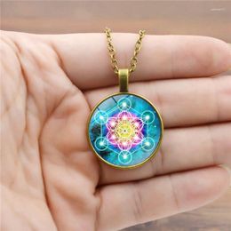 Chains Ladies Solid Geometry Time Gem Glow-in-the-dark Sweater Costume Decorative Pendant Necklace