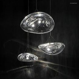 Pendant Lamps Nordic Duplex Foor Staircase Hollow Living Room Chandelier Art Modern Minimalist Restaurant Bar Counter Window Hanging Light