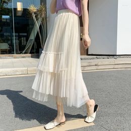 Skirts Wholesale 2023 Spring Summer Autumn Fashion Casual Sexy Women Skirt Woman Female OL Mid Length Py1601