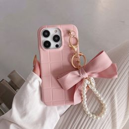 Princess Pinky Fashion Handbag Cases For iPhone 13 Pro Max 12 promax Armband Covers iphone14pro plus 14promax Soft Full Cover Camera Protection Shockproof Bags