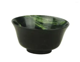 Jewellery Pouches China Natural Exquisite Hand-Carved Chinese Hetian Jade - Bowl