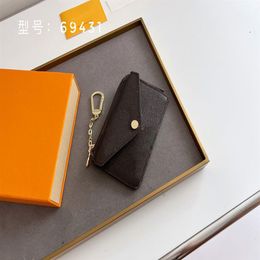 M69431 Wallets Card Holder Women Genuine Leather RECTO VERSO Wallet Mini Zippy Organizer Wallet Coin Purse Bag Belt Charm Key Pouc260G
