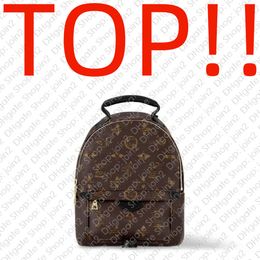 TEPE. M44873 Lüks Mini PM MM Sırt Çantası Tasarımcı Çiçek Tuval Sıras Çalonu Kumanya Seyahat Şehir Açık Hava Spor Okulu Duffle Bag M44871 M44874