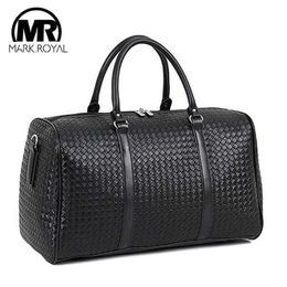 Leather Capacity PU MARKROYAL Large Travel Bag Multifunctional Waterproof Shoulder For Men Tote Luggage Duffle Bags Drop 202211239K