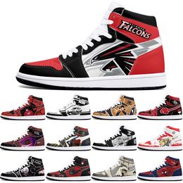 DIY exquisite anime characters antiskid basketball shoes 1s men women customized comfortable classic fashionable light bark sneakers