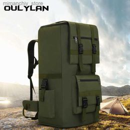 Outdoor Bags Super Camping120L Travel Backpack Men's Army Military Outdoor Tactical Rucksack Luggage Bag Sports Mountaineering Hiking Bags Q231129