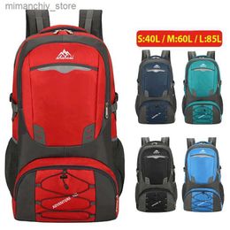 Outdoor Bags Multi Pockets 50L Capacity Outdoor Sports Bag Waterproof Climbing Backpack Camping Hiking Backpack Women Trekking Bag For Men Q231130