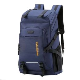 Outdoor Bags 60/80L Men's Outdoor Backpack Climbing Travel Rucksack Sports Camping Backpack Hiking School Bag Pack For Male Female Women 231129