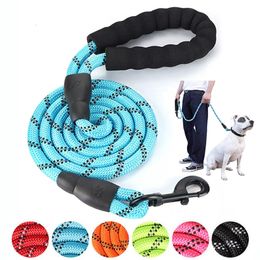 Dog Collars Leashes Strong Nylon Dog Leash Labrador French bulldog Harness Leashes Reflective Leash Training Safety Dog Leashes Ropes 150200300cm 230428