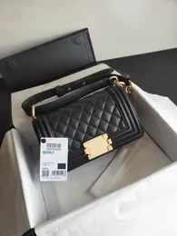 Designer Caviar 100% Genuine Leather Ladies Handbags Cowhide Wallets Messenger Bags Qui Stitched Flap