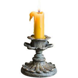 Vintage Classic Pillar Candle Stand Wedding Centerpiece Candle Holders Gift European Retro Christmas Romantic Home Decor X6T27 T202457