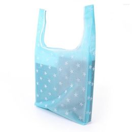 Storage Bags Durable Square Shape Eco-friendly Bag Large Capacity Moisture Resistant Shopping Pouch Handbag Storing Cosmetic