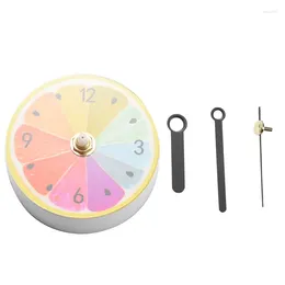 Wall Clocks Unique Pattern Kitchen Refrigerator Fridge Magnet Portable Clock Arabic Numeral Magmatic Home Decoration