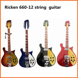 Classic 660 12 String Electric Guitar R Bridge Rosewood Fingerboard High Quality