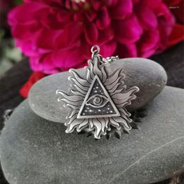 Pendant Necklaces Eye Of Horus For Women Men Metal Charm Chain Necklace Amulet Fashion Accessory Jewellery Gifts