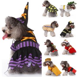 Dog Apparel Halloween XMAS Pet Clothes for Dog and Cat Dress Up Outfit Pet Cosplay Costume Christmas Party Dog Coat Cloth Suit 231124