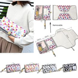 Changing Pads Covers Cloth Diapers Portable Foldable Baby Changing Pads Washable Waterproof Mattress Changing Mats Reusable Travel Pad Diaper Cover 231130