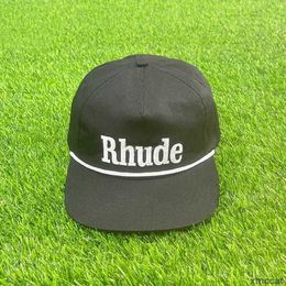 Caps Ball Luxury Puff Print Coconut Trees Sun Hat Men Women 1 Rhude Baseball Cap Adjustable Wide Brimd2xc07wy CK68