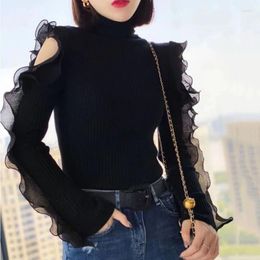 Women's Sweaters Wholesale 2023 Spring Autumn Fashion Casual Warm Nice Women Sweater Woman Female OL Vintage At140