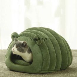 Cat Beds Furniture New arrival cat nest -warming house Pet puppy autumn and winter bed semi -closed petvaiduryd