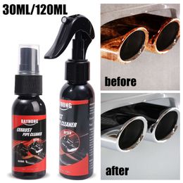 Upgrade Upgrade 30ml/120ml Car Rust Remover Cleaner Set Motorcycle Exhaust Pipe Refurbishment Rust Converter Removal Repair Antioxidant Tools