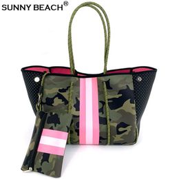 Evening Bags Fashion Spain Women Luxury Bag Large Neoprene Shoulder Light Bolsas Female Travel Beach Holiday High Quality Handbags 231130