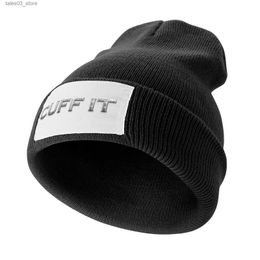 Beanie/Skull Caps CUFF IT beyonce lyrics Knitted Cap Hats Baseball Cap Cosplay Hat Women Men's Q231130