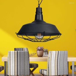 Pendant Lamps Vintage Led Iron Chandelier Ceiling Decorative Items For Home E27 Light Moroccan Decor Dining Room