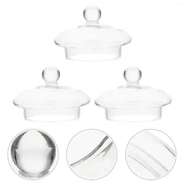 Dinnerware Sets 3 Pcs Teapot Accessories Strainer Cover Japanese Pots Lids Home Colander Protector Clear Kettle Portable Protectors