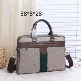 Male Business Single Shoulder Laptop Bag Cross Section Briefcase Computer Package Inclined Bag Men's Handbags Bags Briefcases298R